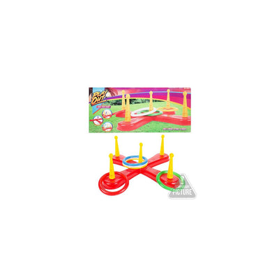 TOI-TOYS JOUER RINGORWERPPEL BRIGHT avec 5 anneaux