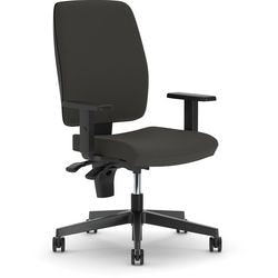 Chaise de bureau nowy styl taktik gris foncé