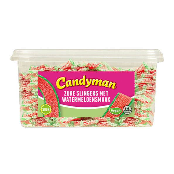 Candyman sour streamers pastèque (1 kg)