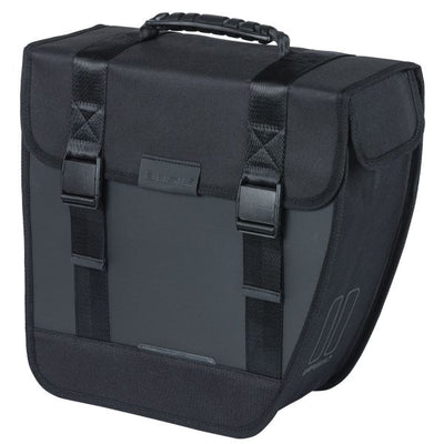 Tour de basilic à gauche - Sac à vélo unique, noir, étanche