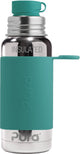 Bouteille de sport Pura thermos 475 ml - thermos - tasse thermos - sans plastique - à double paroi - avec bouchon de sport et manchon de sport - le dessus est interchangeable - menthe