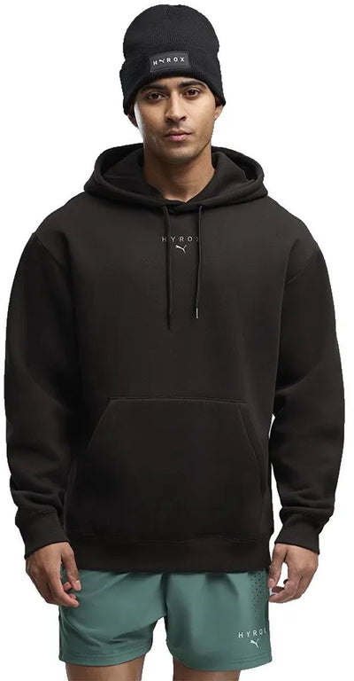 Puma x hyrox sweat à capuche poids lourd noir m homme