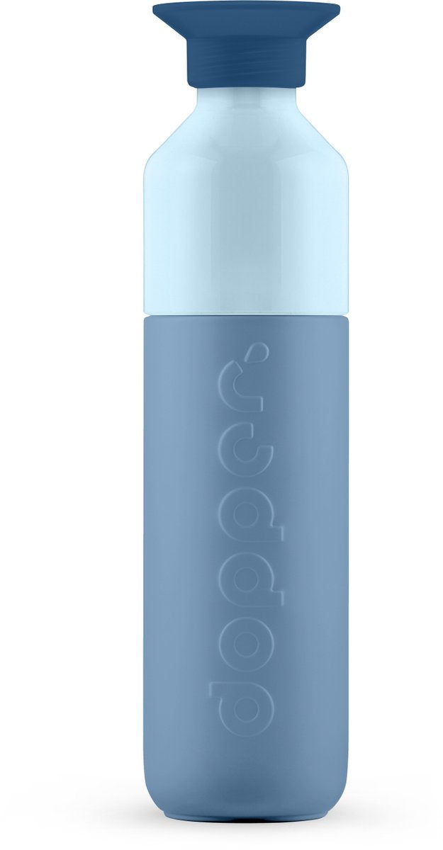 Gourde en acier Dopper 490 ml - bleu côtier
