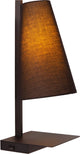 Lucide gregory - applique lampe de chevet - 1xe27 - avec point de chargement USB - noir
