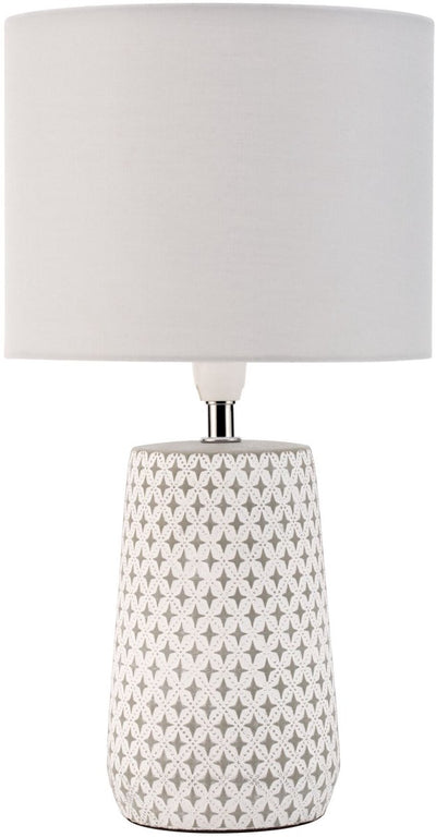 Lampe de table LED Pauleen jolie pureté e14 max. 20w blanc, gris