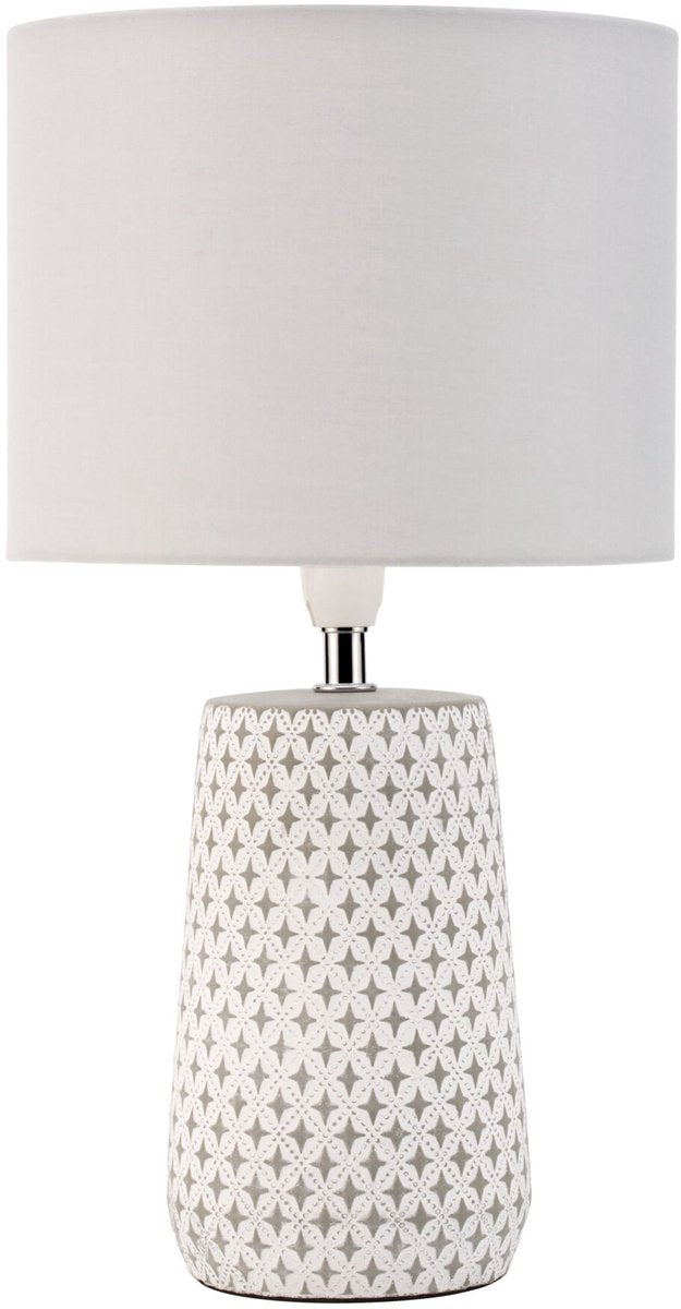 Lampe de table LED Pauleen jolie pureté e14 max. 20w blanc, gris