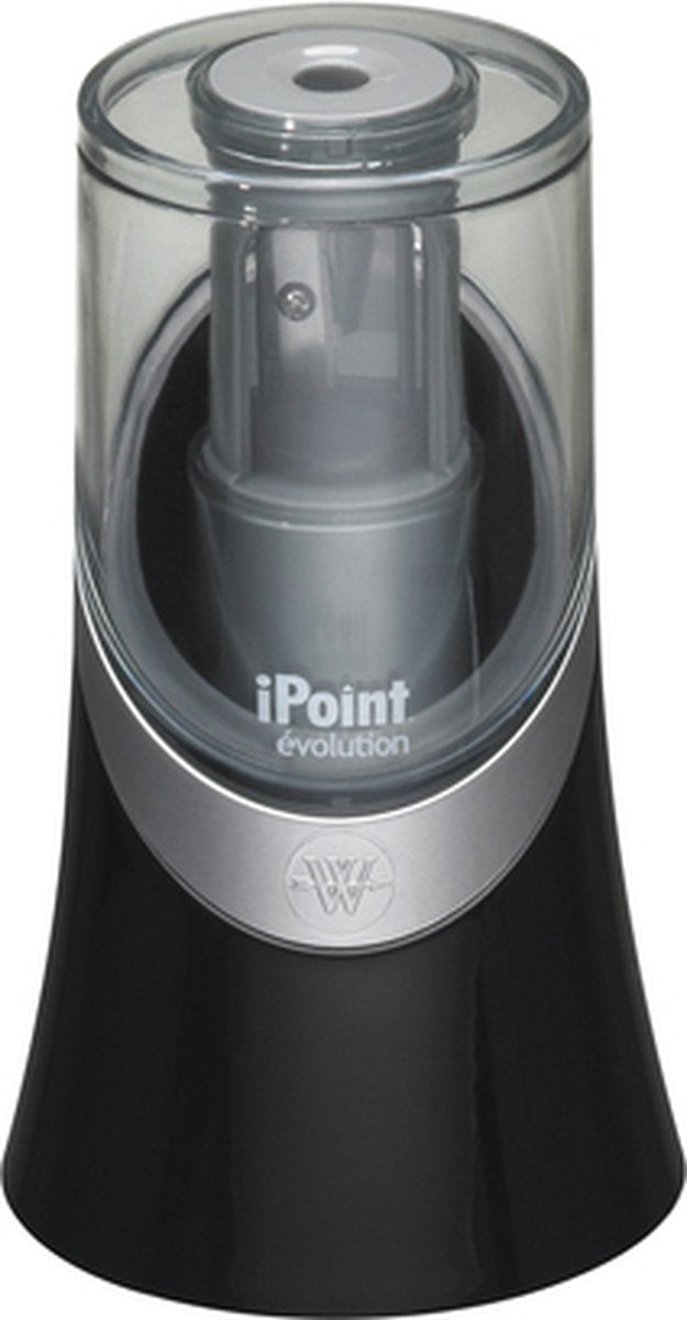 Taille-crayon électrique Westcott - ipoint évolution - sans piles - noir - ac-e55030