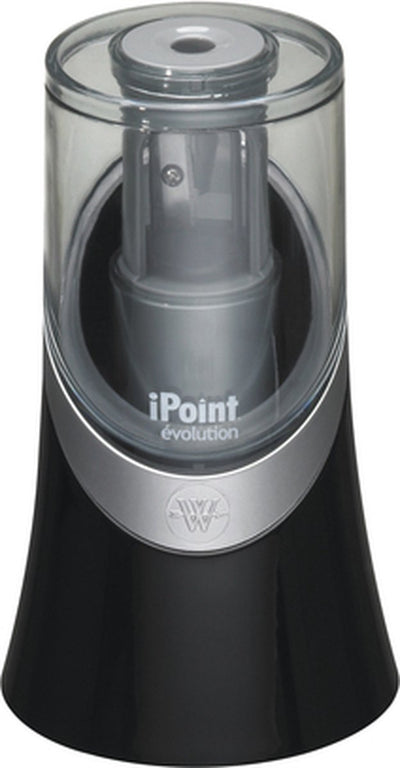 Taille-crayon électrique Westcott - ipoint évolution - sans piles - noir - ac-e55030