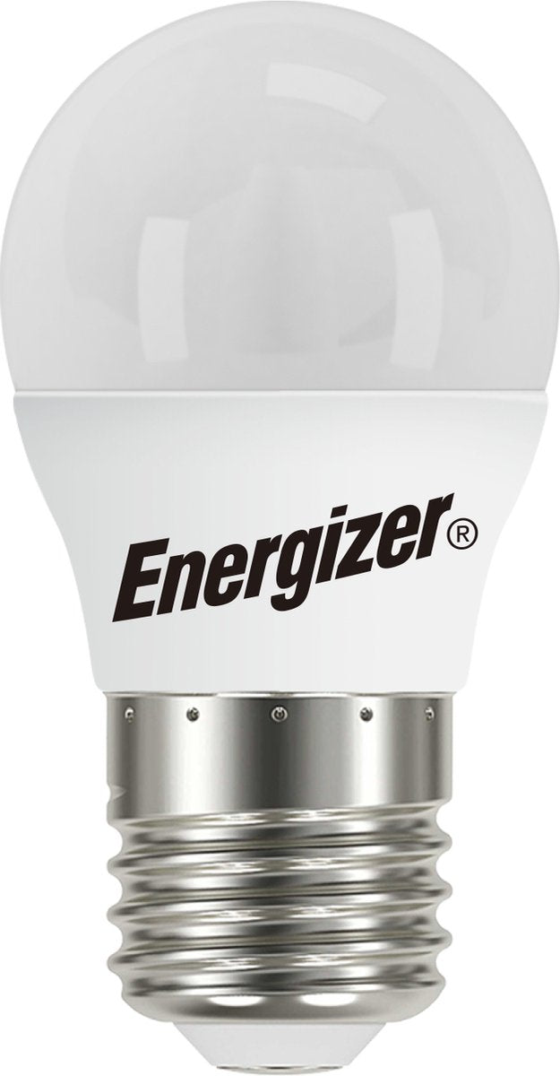 Lampe boule LED économe en énergie Energizer - E27 - 2,9 watts - lumière blanc chaud - non dimmable - 5 pièces