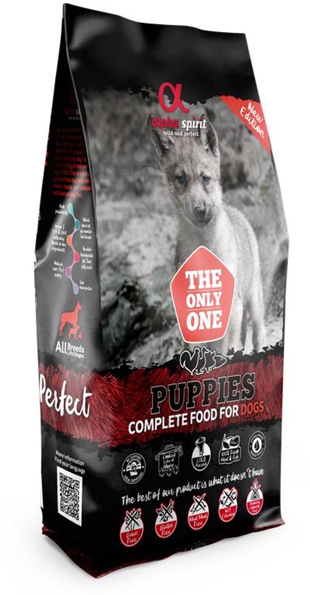 Alpha Spirit Puppies Chiots multiprotéinés, la seule nourriture naturelle pour chiens | 12