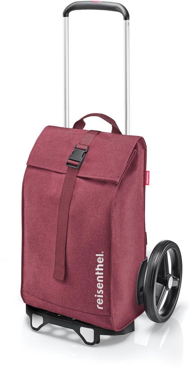 Chariot de courses Reisenthel city cruiser - 40l - twist marron rouge foncé