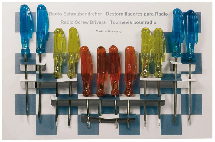 SW Stahl Radio-Schraubendr.Sort. 12 pcs. sur la carte
