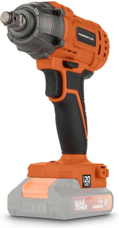 Clé à chocs double puissance Powerplus powdpo2100 - 20v - max. 180 nm - excl. chargeur de batterie