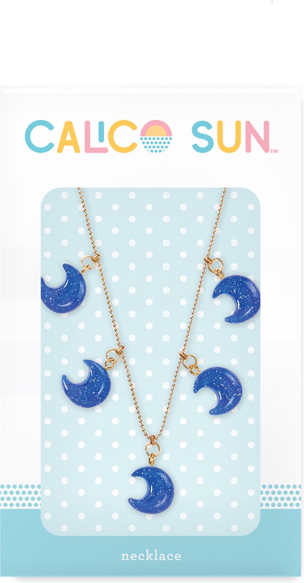 Calico soleil - collier sophia - lune