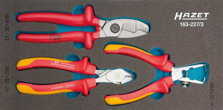 Des pinces Hazet Set VDE en 3 parties