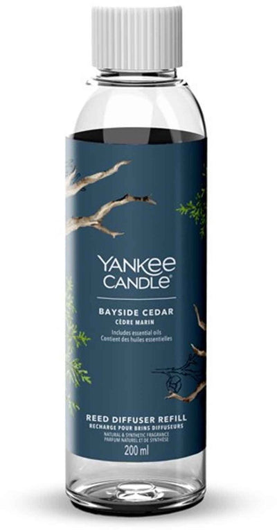 Bougie Yankee - recharge pour bâtonnets parfumés 200 ml - cèdre bayside