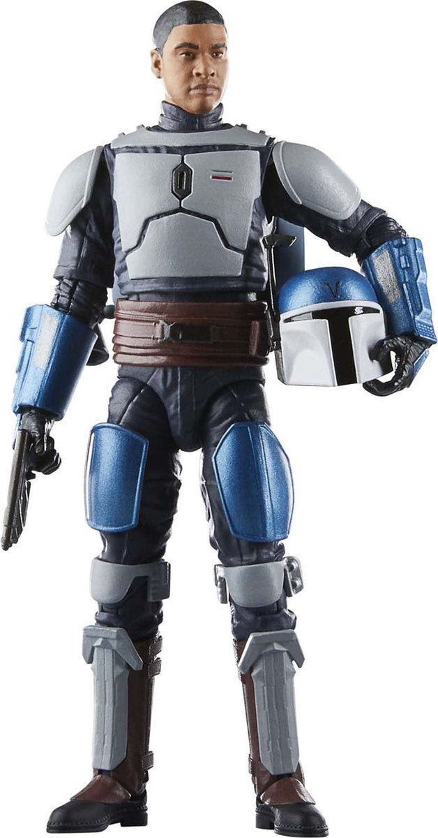 Disney Hasbro Star Wars - figurine articulée Mandalorian Black Series Mandalorian Fleet Commander 15 cm - multicolore