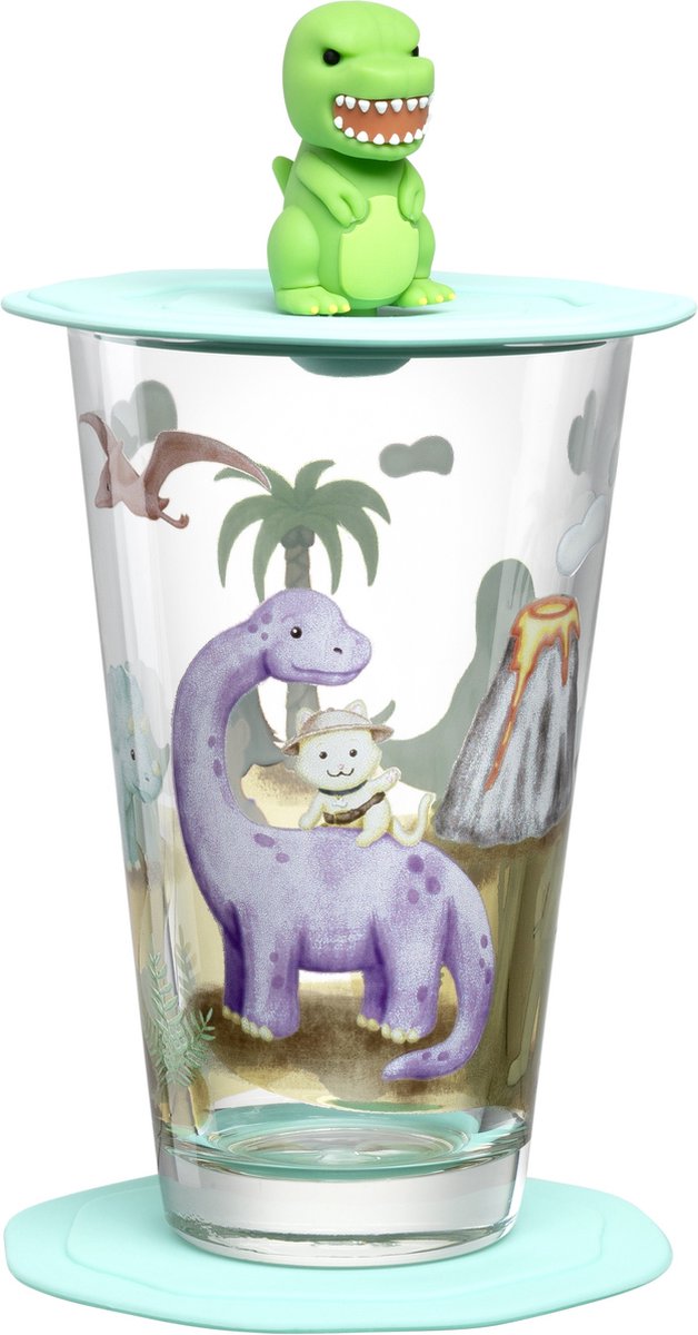 Leonardo avventura set à boire 300ml dinosaure - 3 pièces
