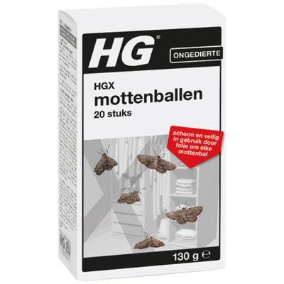 HG HGX Mottendball 20 pièces