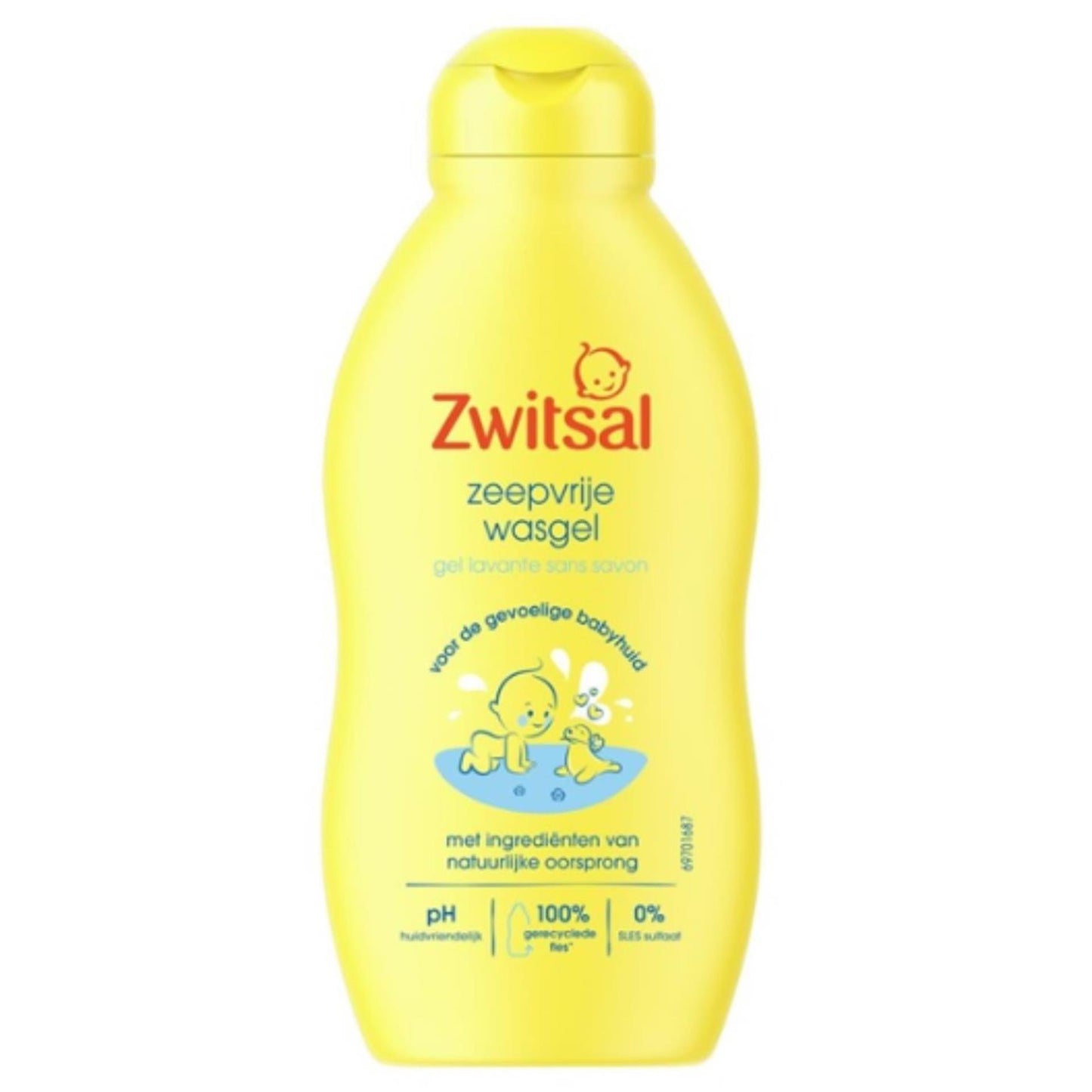 Gel lavant sans savon Zwitsal 200ml