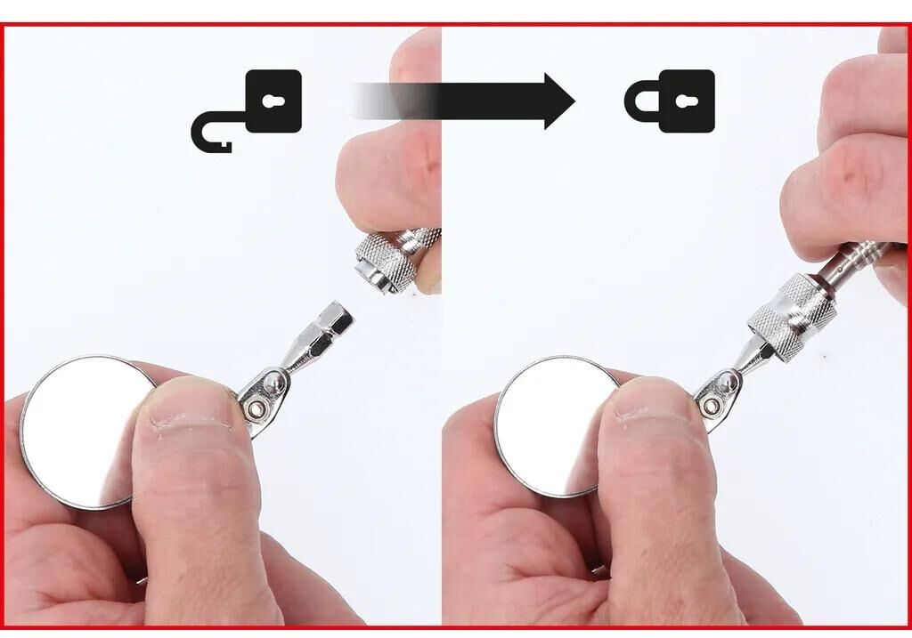 Ensemble de miroir d'atelier KS Tools.