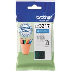 Cartouche d'encre frère lc-3217c cyan