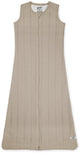 Gigoteuse été Lodger 80 cm - connexion sécurisée au niveau du cou et des bras - 0,5 tog - 100% coton biologique - pointelle - beige - gigoteuse été