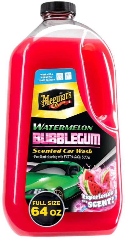 Meguiar's Watermelon Bubblegum Wash - Shampoing pour voiture - Shampoing mousse pour voiture - 1,89 litres