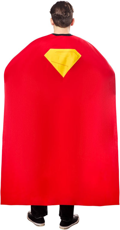 Déguisement adulte cape de superman Rubis - - taille taille unique