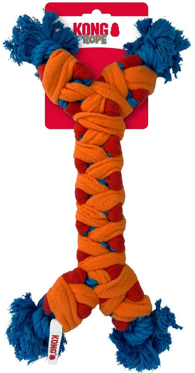 Kong corde rallye os - jouet à tirer - 38,1x15,88x3,18 cm multicolore m