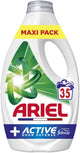 Lessive liquide Ariel + protection active contre les odeurs - 35 lavages