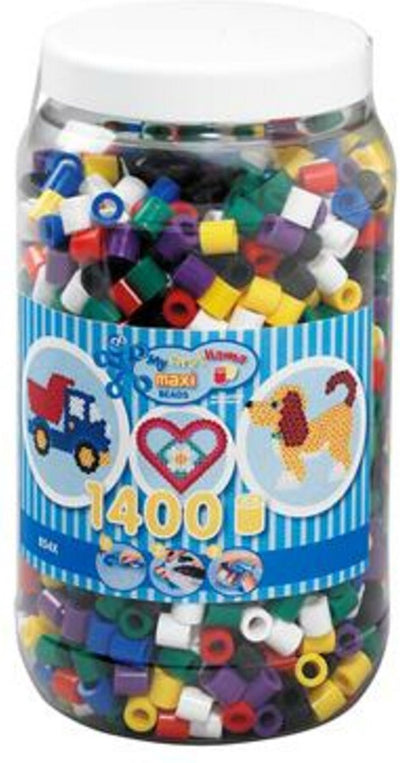 Hama Iron Beads Maxi in Pot Mix Standard (00), 1400st.