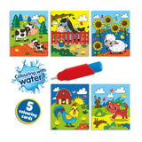 SES Colors with Water Coloring Book avec Water Marker Farmhouse - afbeelding 2