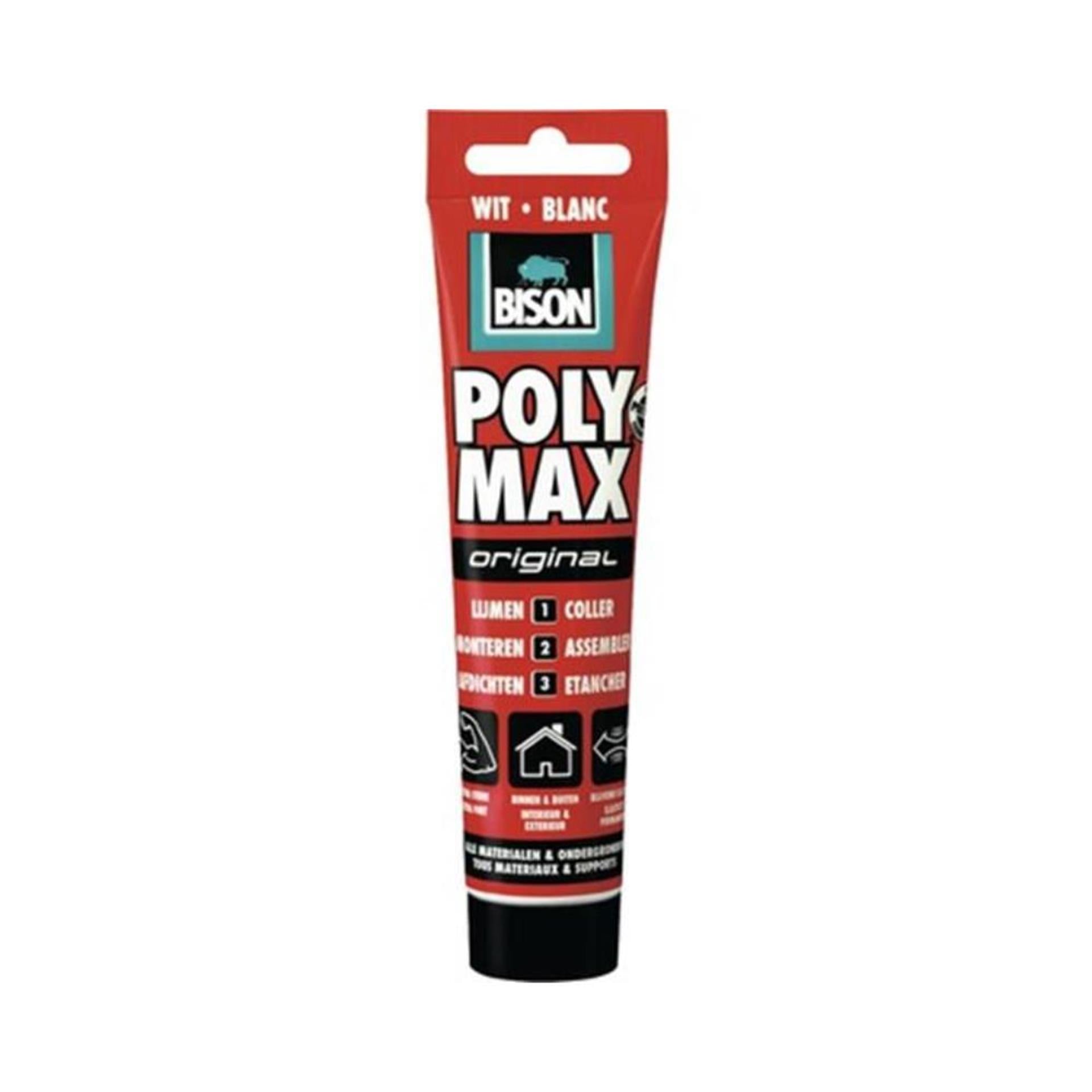 Bison poly max original blanc 165gr