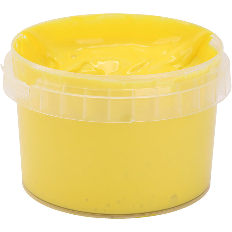 Peinture primo doigt, jaune, 250 ml 1 bouteille