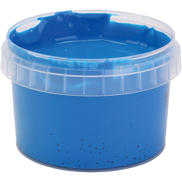 Peinture primo doigt, bleu, 250 ml 1 bouteille