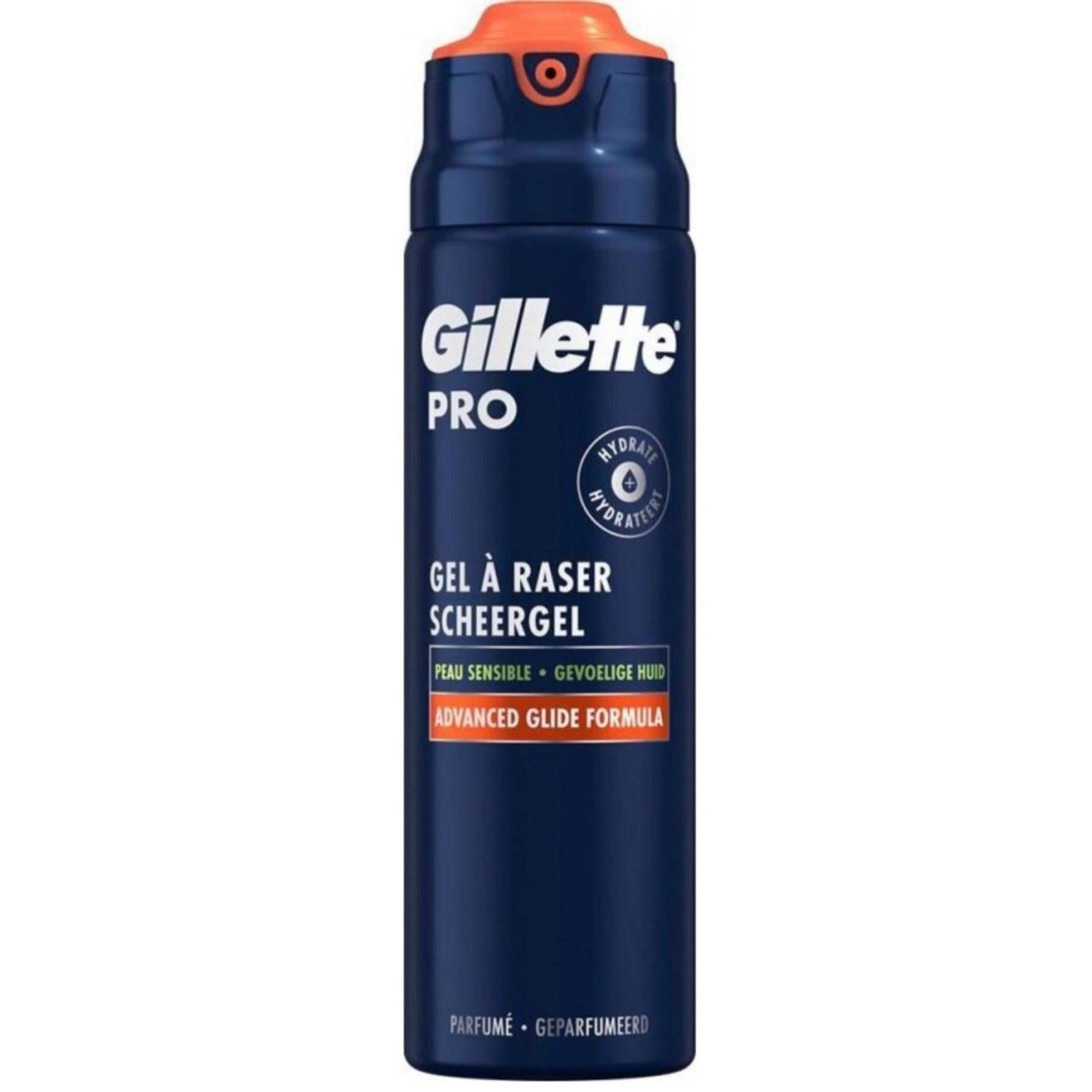 Gillette pro gel à raser sensible 200ml