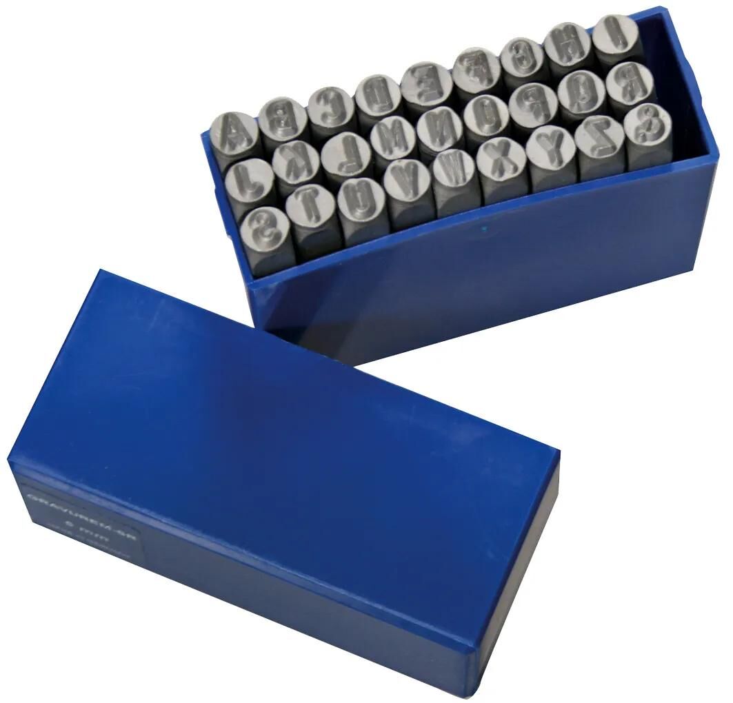 SW Stahl Stamping Lettres 6 mm