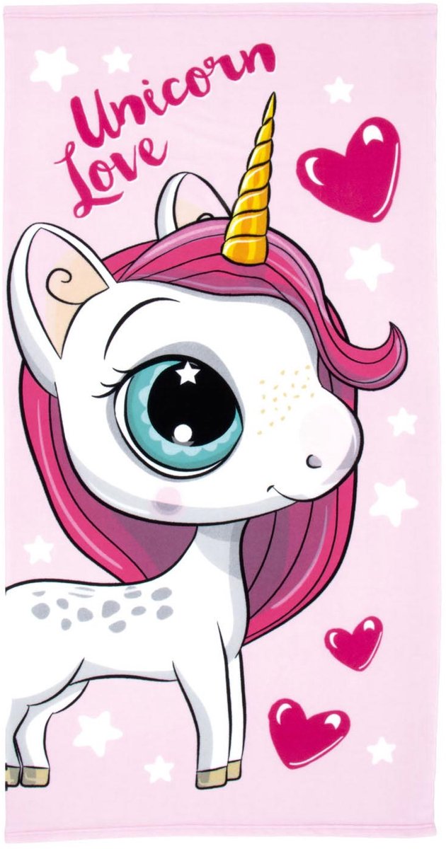 Love de la Unicorn serviette de bain, 70x140