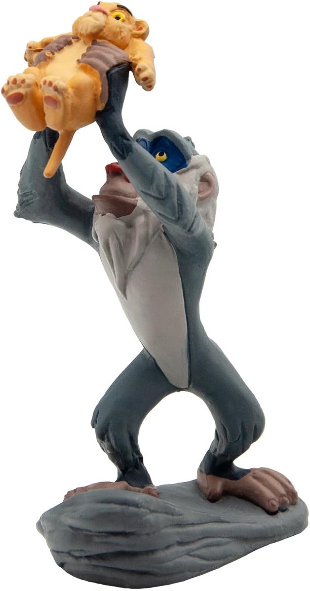 Bullyland Disney Rafiki avec bébé Simba (12256)