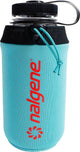 Nalgene - bouteille habillement col large 1 l manchon néoprène céruléen