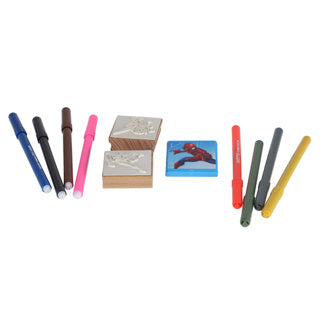 Spiderman Stamp Set 11 pièces