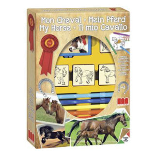 Tampon à chevaux 4 timbres