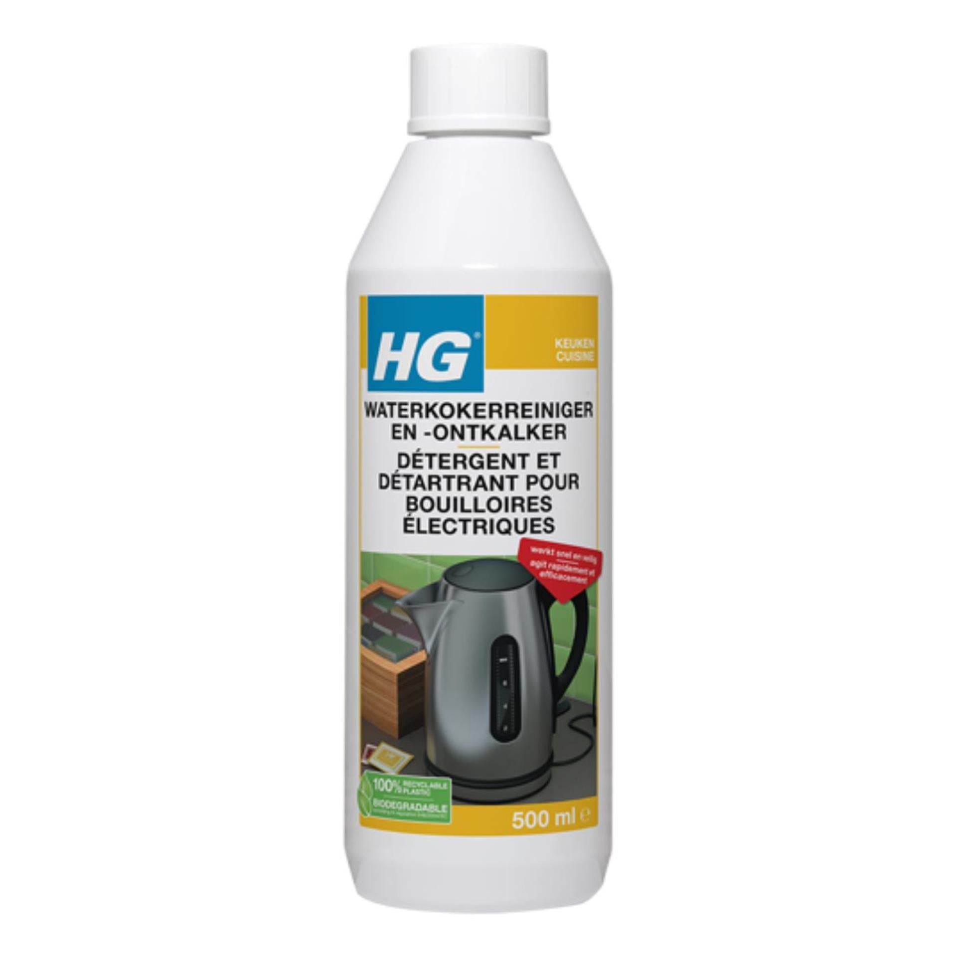 Hg nettoyant et détartrant pour bouilloire