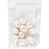 Perles d'eau douce Creativ Company, taille 9-11 mm, diamètre du trou 2 mm, nacre, 10 pièces 1 boîte