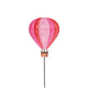 Anna's collection bouchon montgolfière métal rose 18x65cm