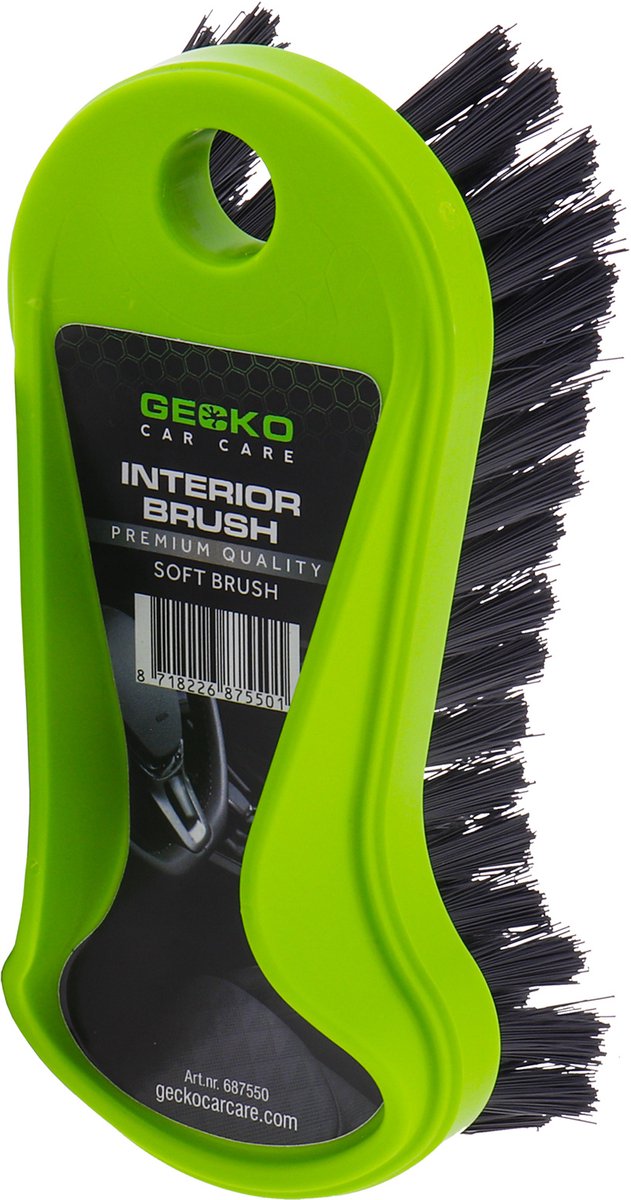 Gecko – brosse pour capote textile d'intérieur, soins de voiture, gecko