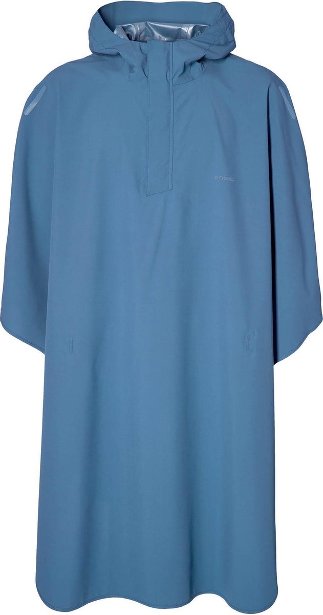 Basil poncho hoga unisexe horizon bleu taille unique