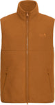 Jack wolfskin lite curl gilet m pour hommes, chauffe-corps d'extérieur, feuilles d'automne