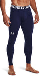 Under Armour UA CG Armour Leggings-Bleu Leggings de sport pour hommes - Midnight Navy - Blanc